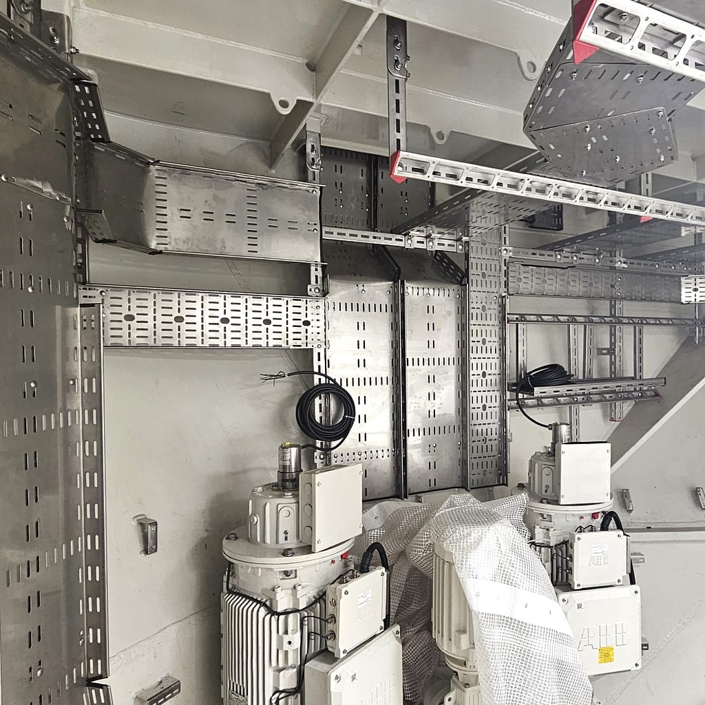 cable trays installation