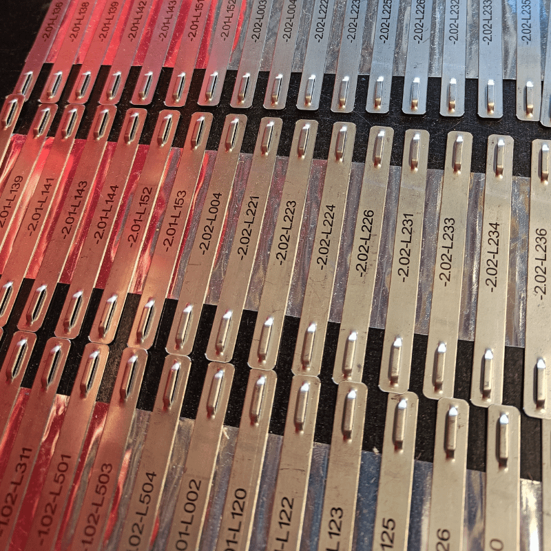 markes for electric installations